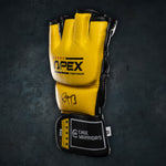 Cage Warriors Yellow Gloves (Signed)