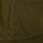 Apex Icon Mens Hoodie - Olive Front pocket