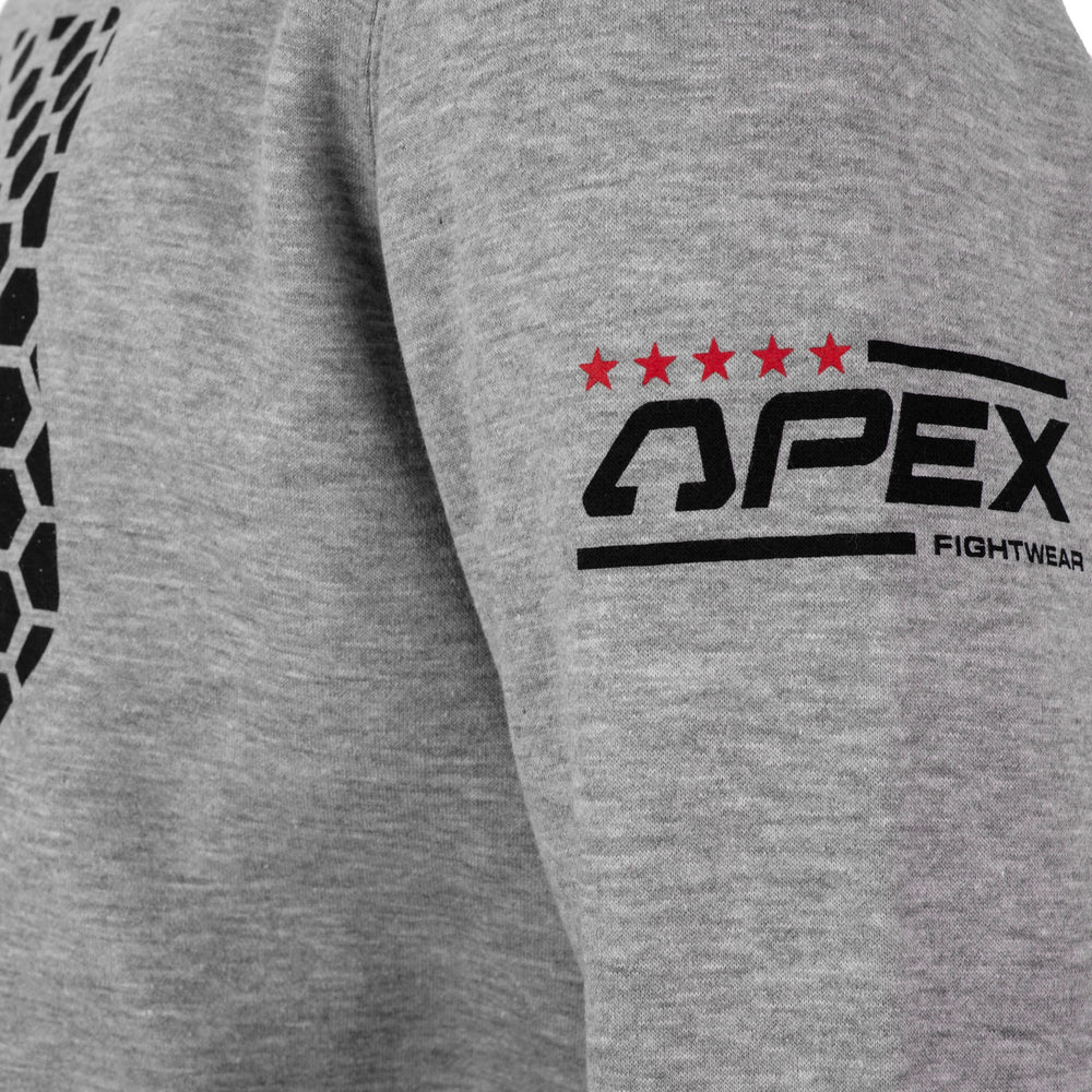 Apex Icon Mens Hoodie - Grey apex logo