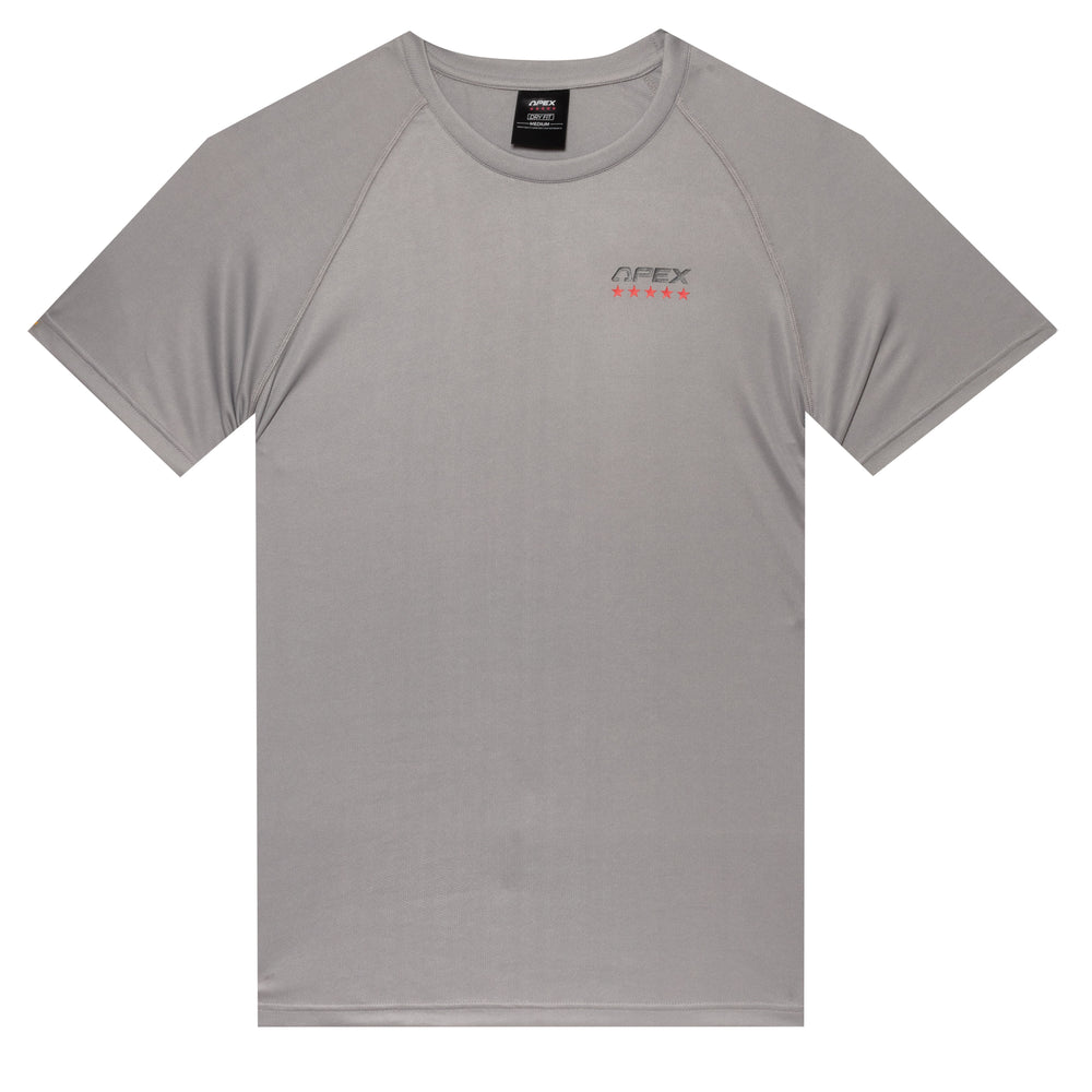 Apex Perform Dry Fit T-Shirt - Grey